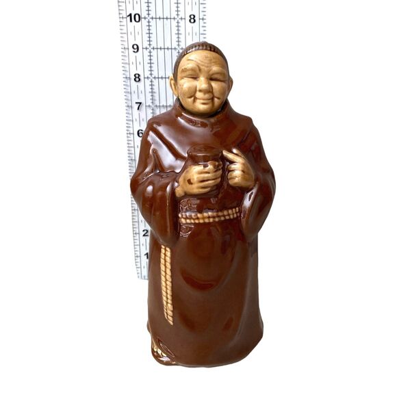 Vtg 1950s Monk Friar Decanter Barware - Quirky Retro Boozy Charm! - Picture 4 of 11